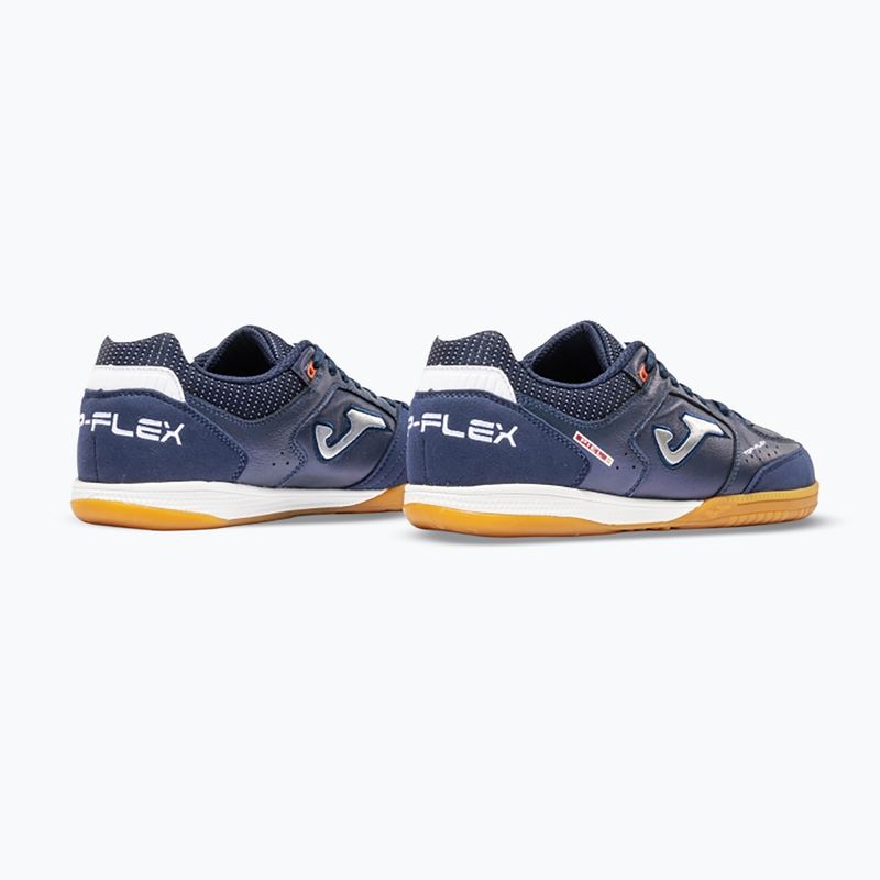 Кросівки футбольні чоловічі Joma Top Flex Foot Shape Indoor navy blue 3