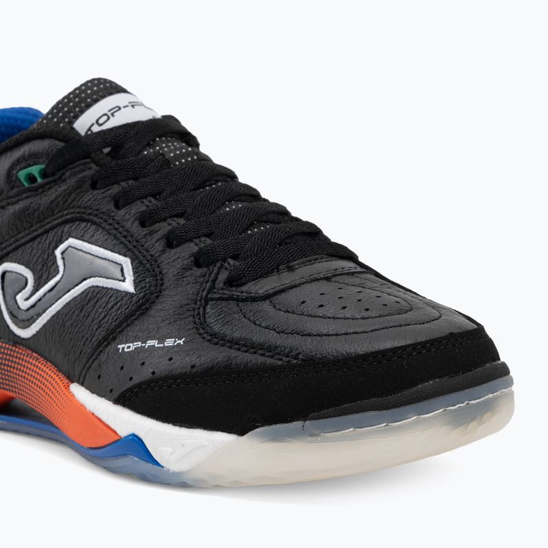 Кросівки футбольні чоловічі Joma Top Flex Plus Indoor black 7