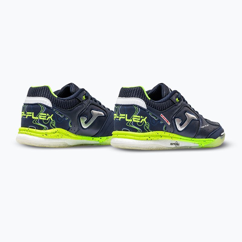 Кросівки футбольні чоловічі Joma Top Flex Rebound Indoor navy blue 3