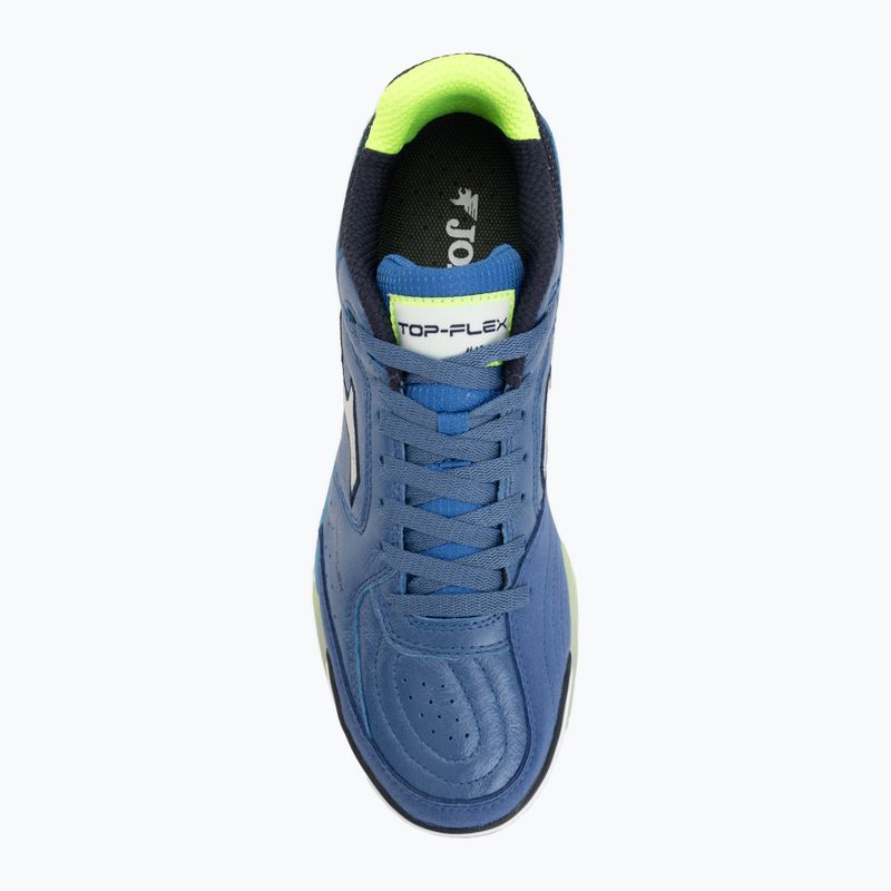 Кросівки футбольні чоловічі Joma Top Flex Rebound Indoor royal blue 5
