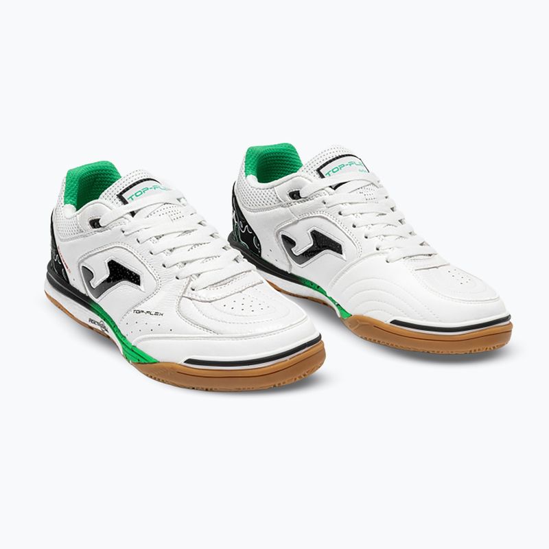 Кросівки футбольні чоловічі Joma Top Flex Rebound Indoor white 2