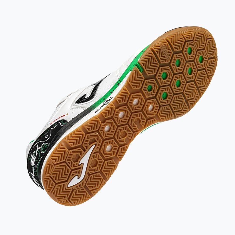 Кросівки футбольні чоловічі Joma Top Flex Rebound Indoor white 5