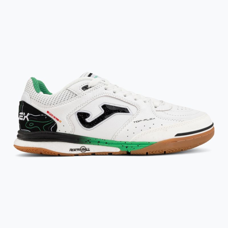 Кросівки футбольні чоловічі Joma Top Flex Rebound Indoor white 2