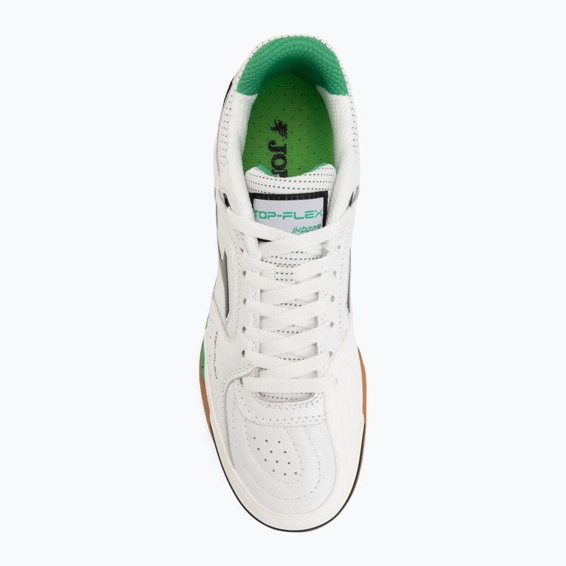 Кросівки футбольні чоловічі Joma Top Flex Rebound Indoor white 5