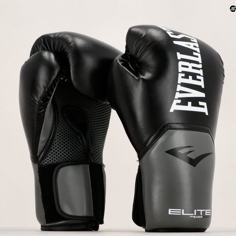 Рукавиці воксерські EVERLAST Pro Style Elite 2 чорні  EV2500 7