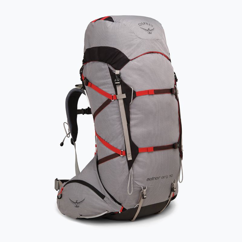 Рюкзак трекінговий чоловічий Osprey Aether Pro 70 сірий 5-124-0-3 2