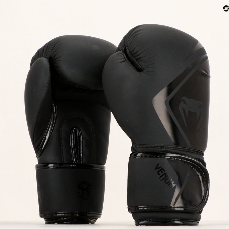 Рукавиці боксерські Venum Contender 2.0 чорні 03540-114 8