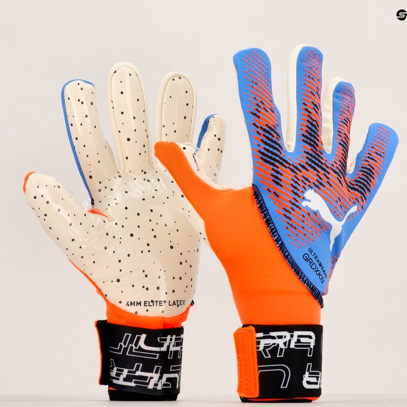 Рукавиці воротарські PUMA Ultra Ultimate1 NC ultra orange/blue glimmer 11
