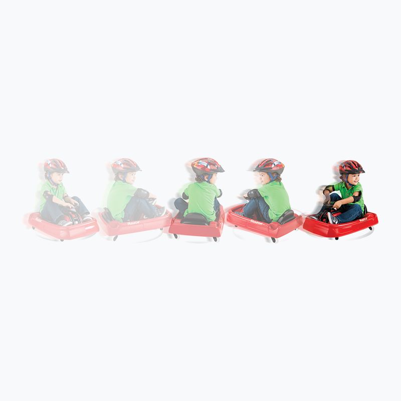 Дитячий електричний картинг Razor Lil' Crazy Cart червоний 8