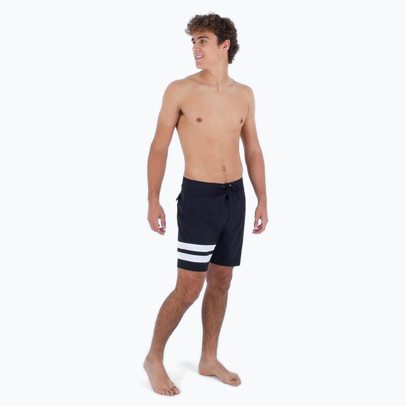 Шорти для плавання чоловічі Hurley Block Party 18" black 2