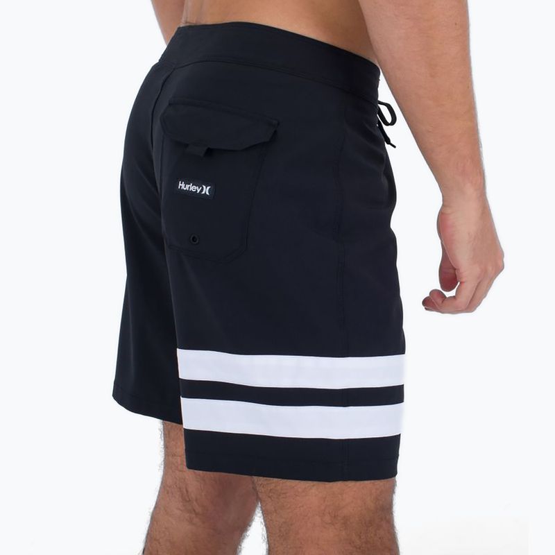Шорти для плавання чоловічі Hurley Block Party 18" black 6