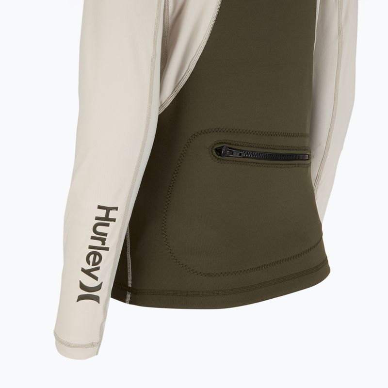Чоловічий лонгслів для плавання з капюшоном Hurley Coast Guard Surf Top вантажний плавальний лонгслів 5