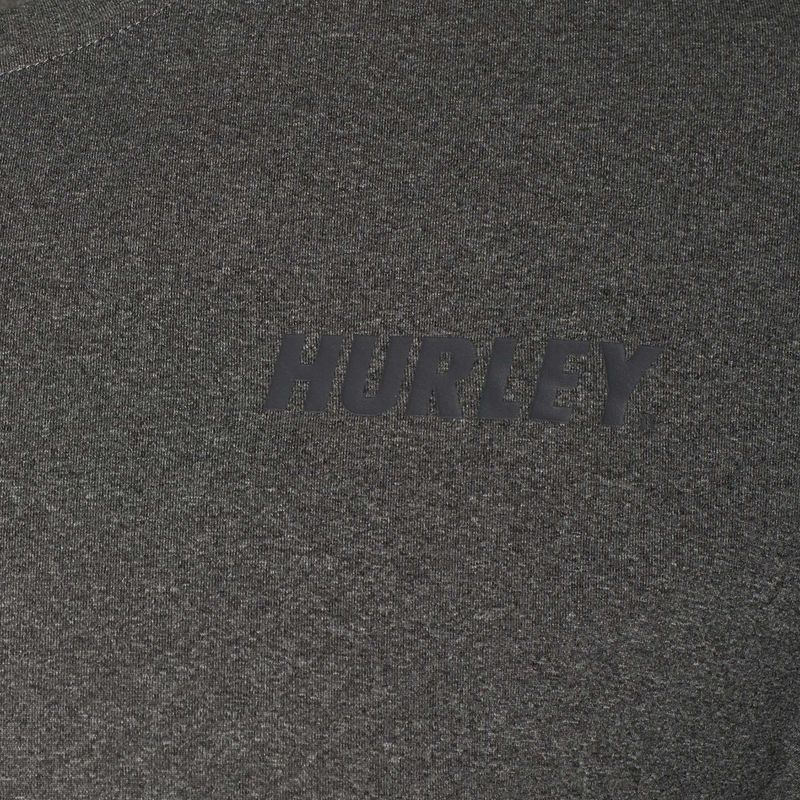 Чоловічий лонгслив Hurley H2O-Dri Easton з чорного вересу 4