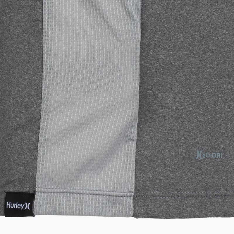 Чоловічий лонгслив Hurley H2O-Dri Easton ion сірий вересовий 4