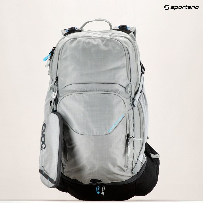 Рюкзак велосипедний EVOC Explorer Pro 30 l silver/carbon grey 8