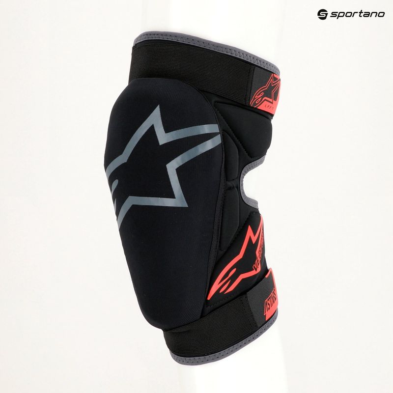 Наколінники велосипедні Alpinestars Vector Knee black/anthracite/red 8