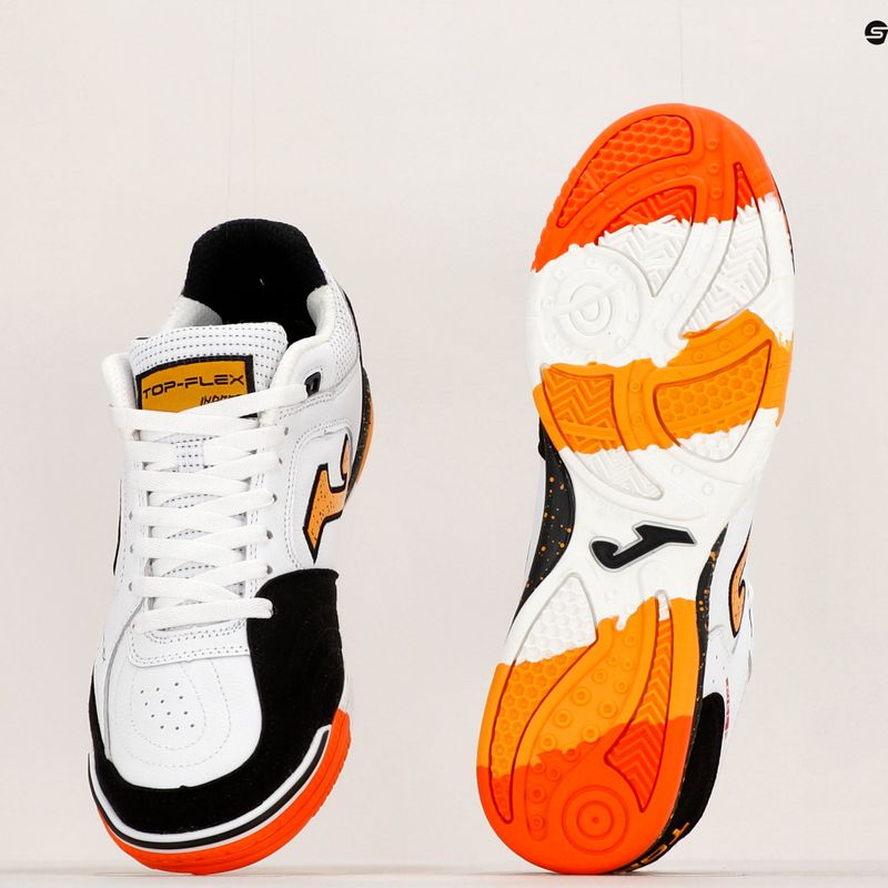 Чоловічі футбольні бутси Joma Top Flex IN білий/чорний 17