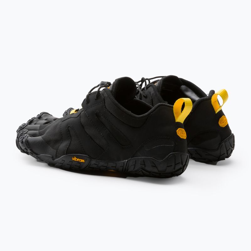 Кросівки для бігу чоловічі Vibram Fivefingers V-Trail 2.0 black/yellow 3