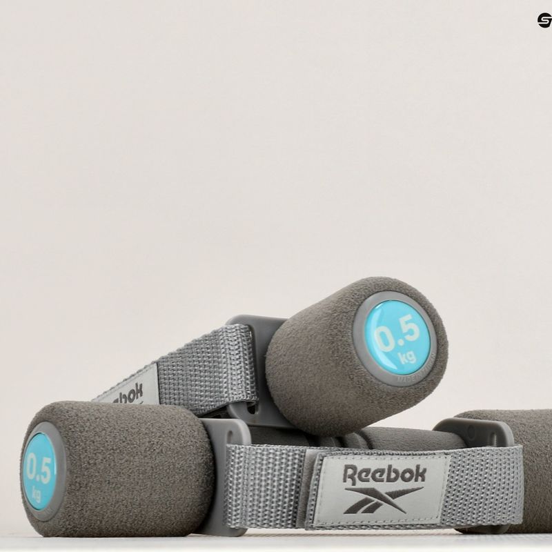 Гантелі Reebok 2 x 0,5 кг сірі RAWT-11060BL 12