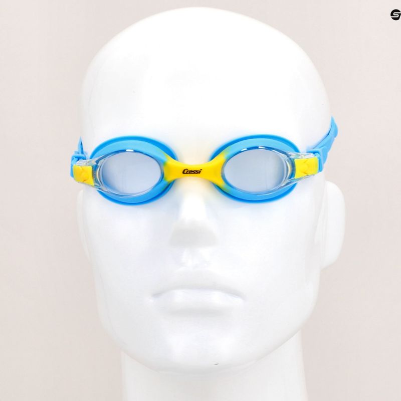 Окуляри для плавання дитячі Cressi Dolphin 2.0 blue/yellow 7