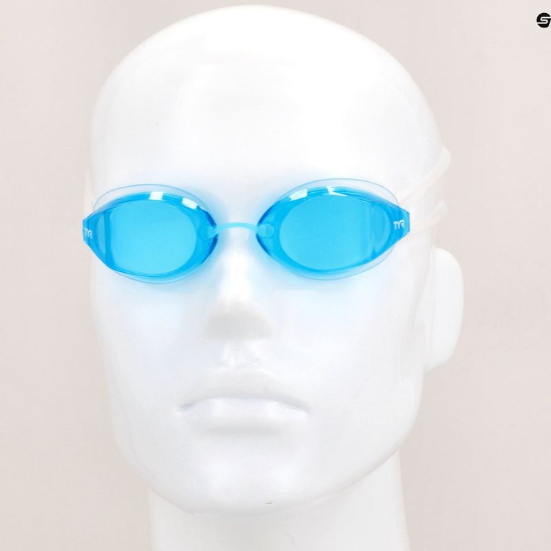 Окуляри для плавання TYR Tracer-X Racing blue/clear LGTRX_217 8