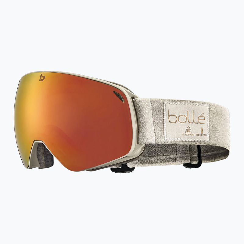 Окуляри лижні Bollé Eco Torus M oatmeal matte/sunrise