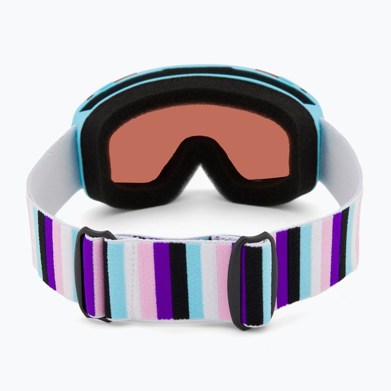 Окуляри лижні дитячі Bollé Rocket blue& white matte/ rosy bronze 3