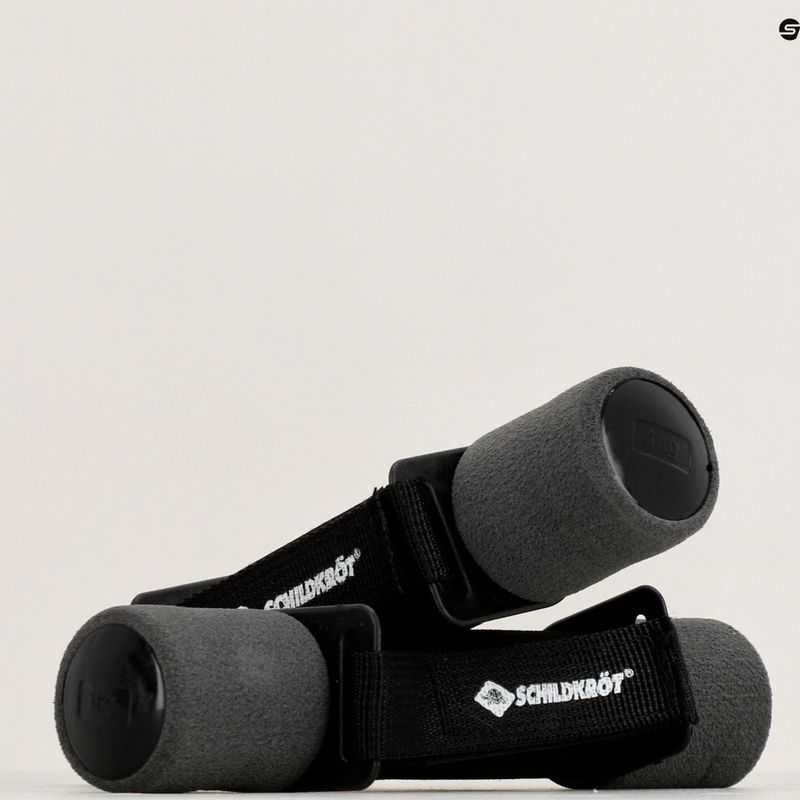 Гантелі Schildkröt set Soft Dumbbells 2 x 1 кг чорно-сірі 960009 6