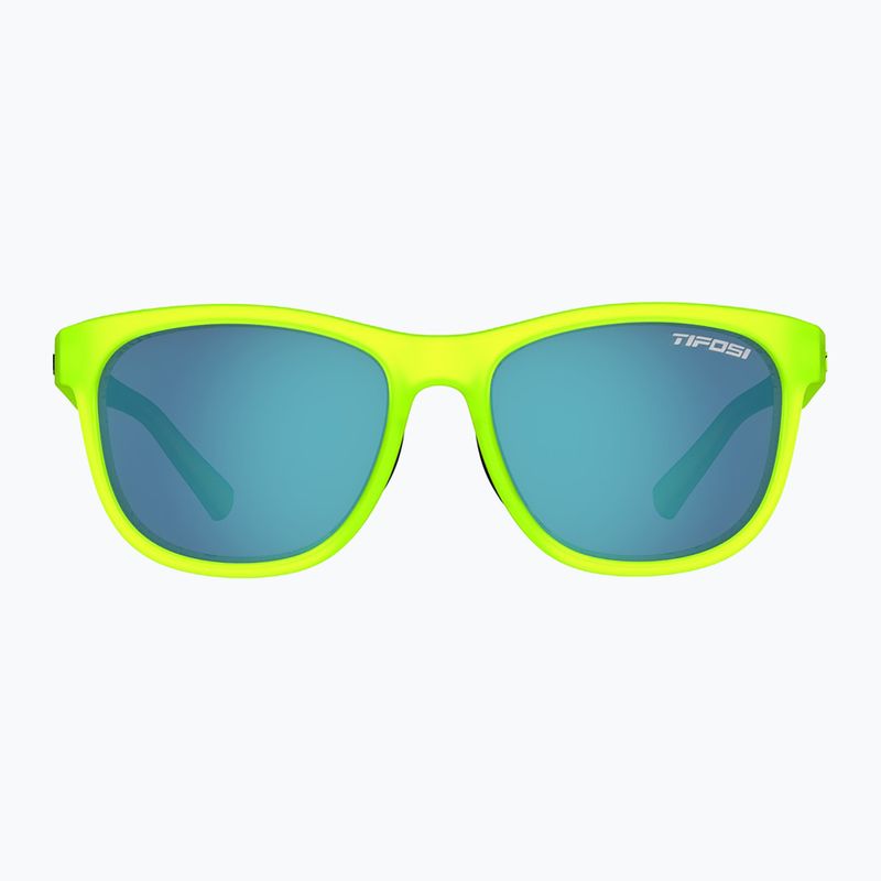 Окуляри сонцезахисні Tifosi Swank satin electric green/smoke bright blue 2