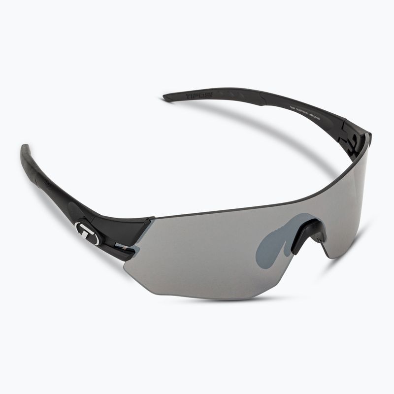 Велосипедні окуляри Tifosi Tsali матові чорні/димчасті/червоні/прозорі 2