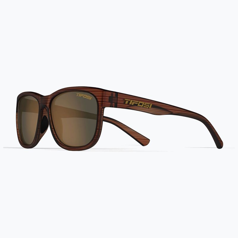 Окуляри сонцезахисні Tifosi Swank XL Polarized woodgrain/brown 3