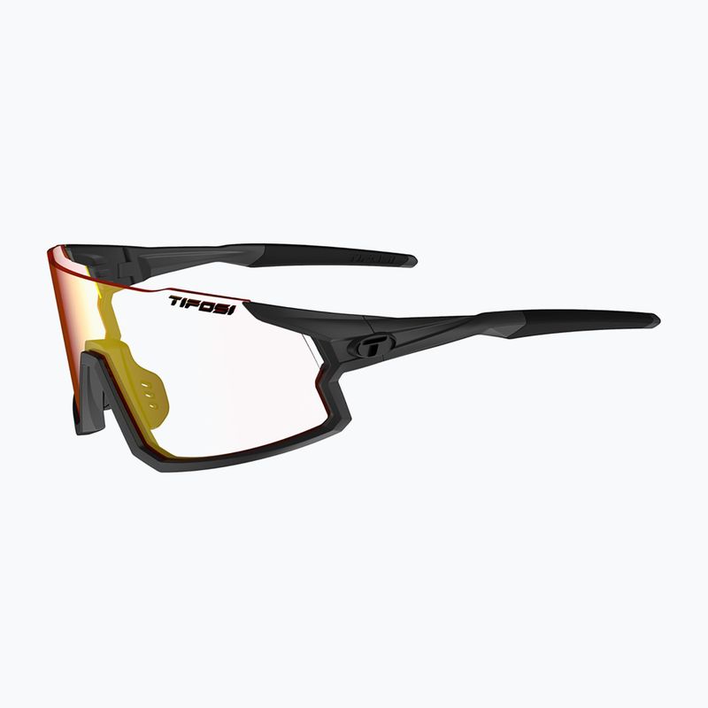 Окуляри сонцезахисні Tifosi Stash Clarion Fototec matte gunmetal/clarion red fotochrom