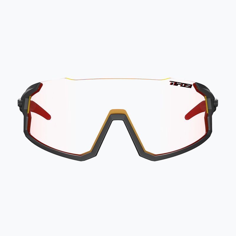 Окуляри сонцезахисні Tifosi Stash Clarion Fototec matte gunmetal/clarion red fotochrom 2