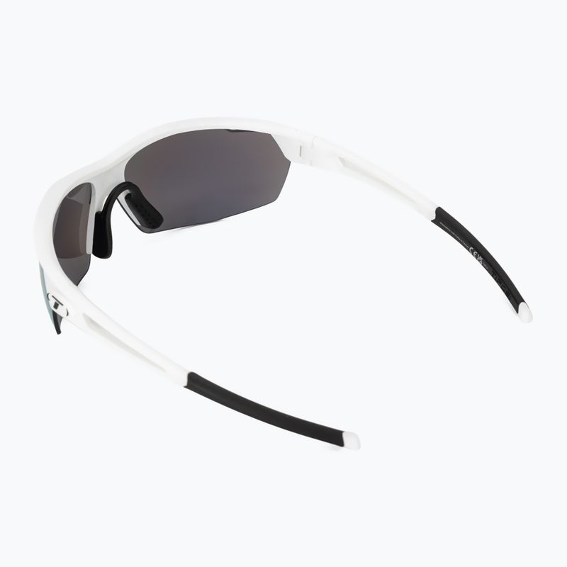 Окуляри сонцезахисні Tifosi Navar matte white/smoke bright blue mirror 2