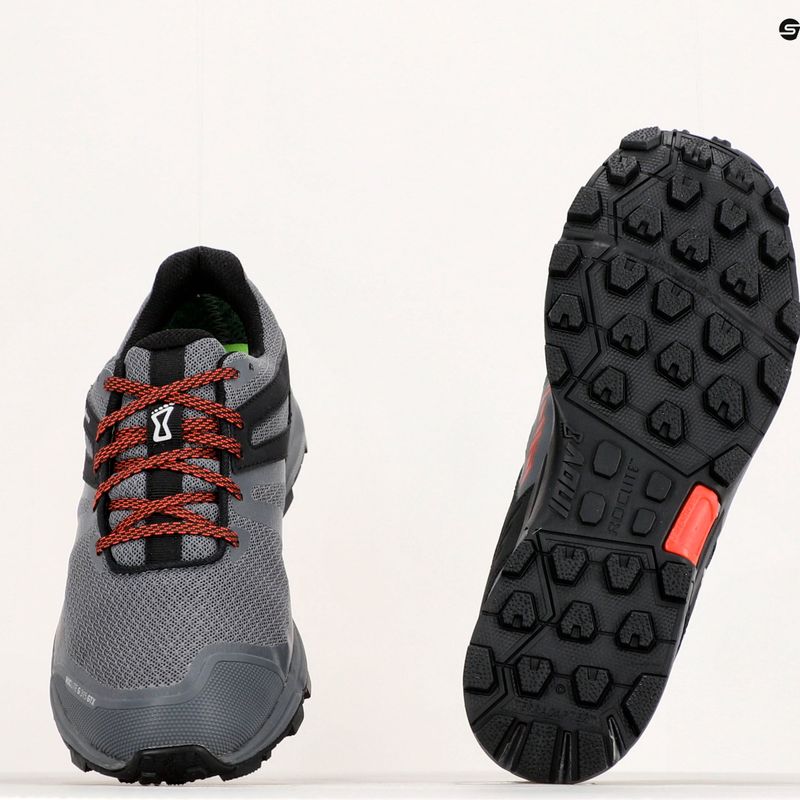 Кросівки для бігу чоловічі Inov-8 Roclite G 315 GTX V2 grey/black/red 20