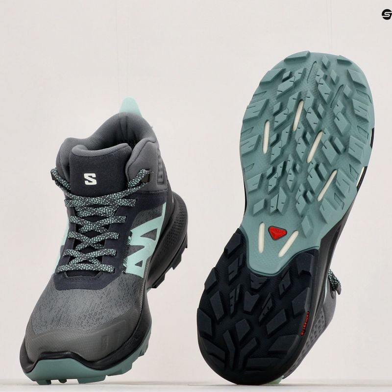 Взуття трекінгове жіноче Salomon Outpulse Mid GTX ebony/qush/ebony 20