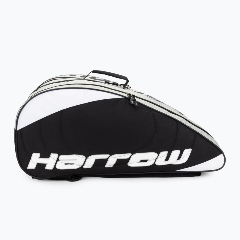 Сумка тенісна Harrow Pro Racquet Bag black/silver 2
