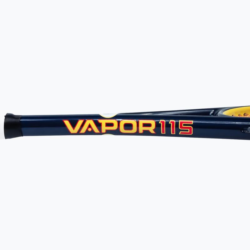 Сквош-ракетка Harrow Vapor 115 темно-синя/жовта 9