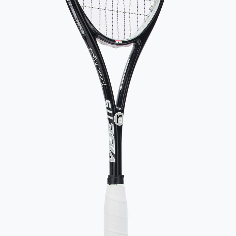Ракетка для сквошу Harrow Vapor 115 Karim Abdel Gawab Signature чорна/срібляста 4