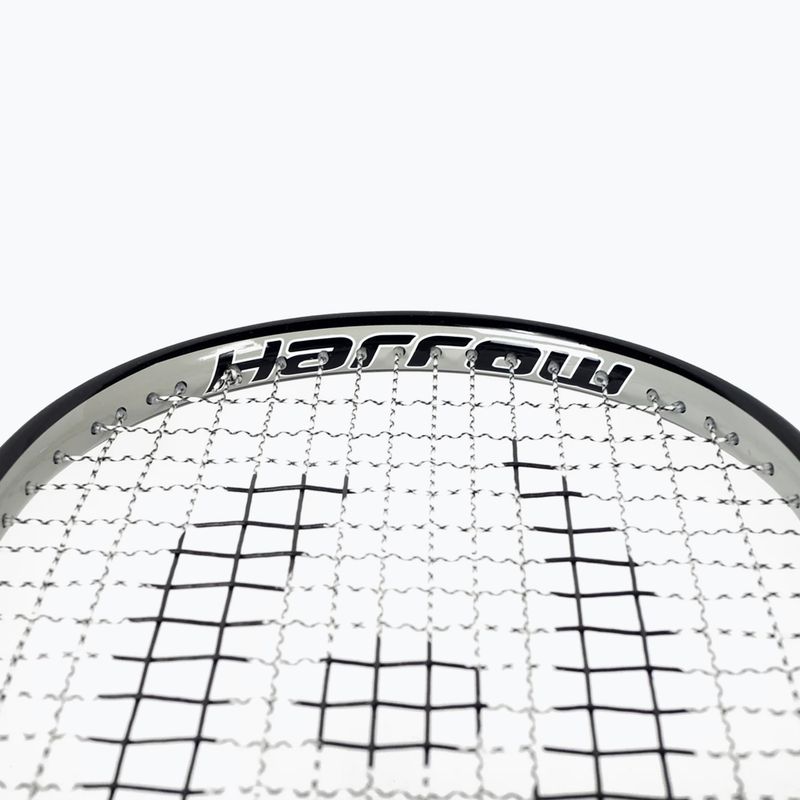 Ракетка для сквошу Harrow Vapor 115 Karim Abdel Gawab Signature чорна/срібляста 9