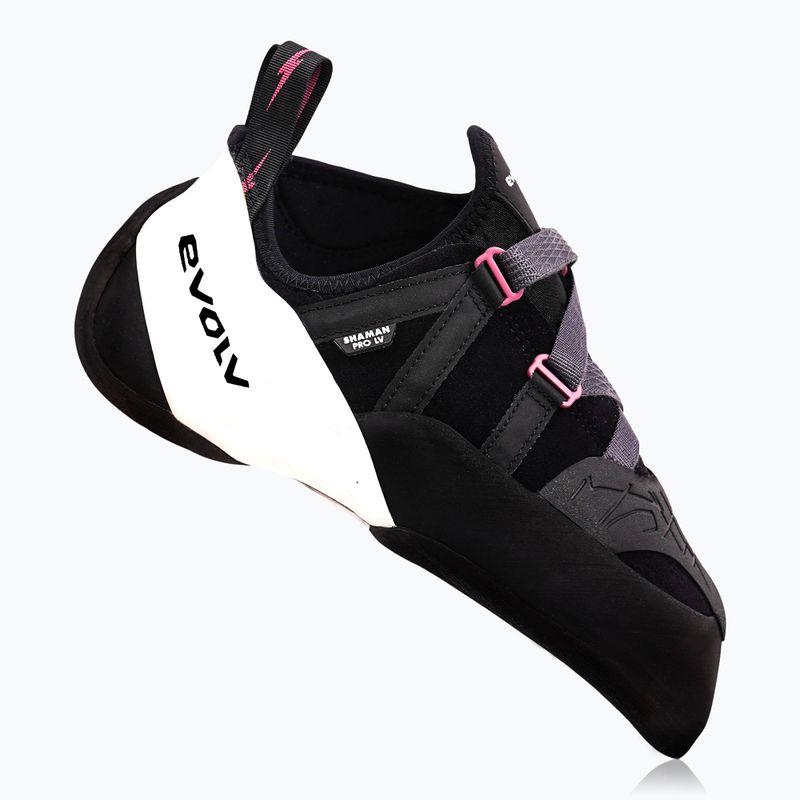 Взуття скелелазне Evolv Shaman Pro LV black/beet red