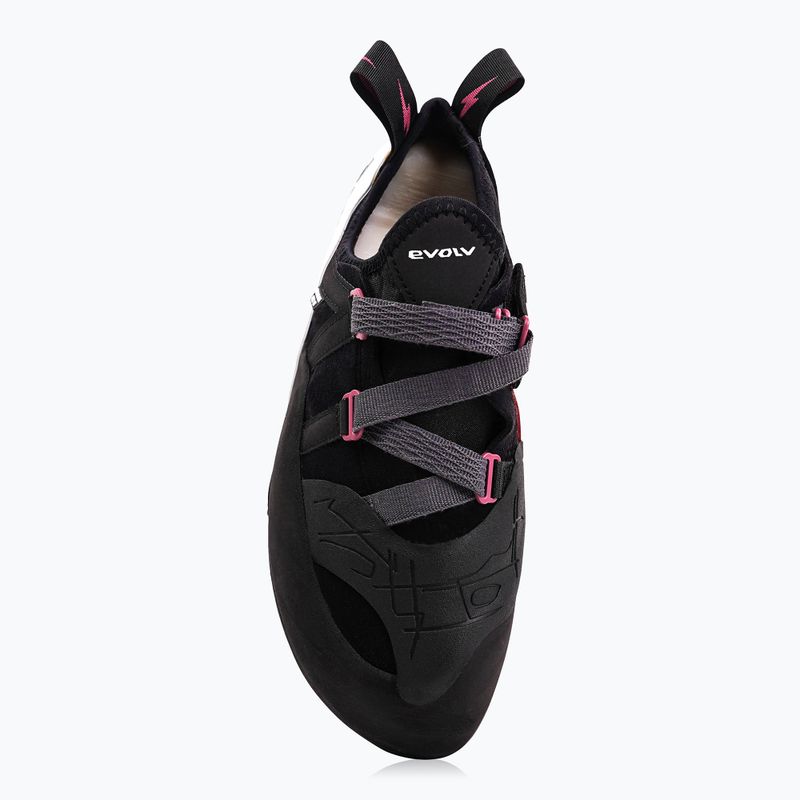 Взуття скелелазне Evolv Shaman Pro LV black/beet red 3