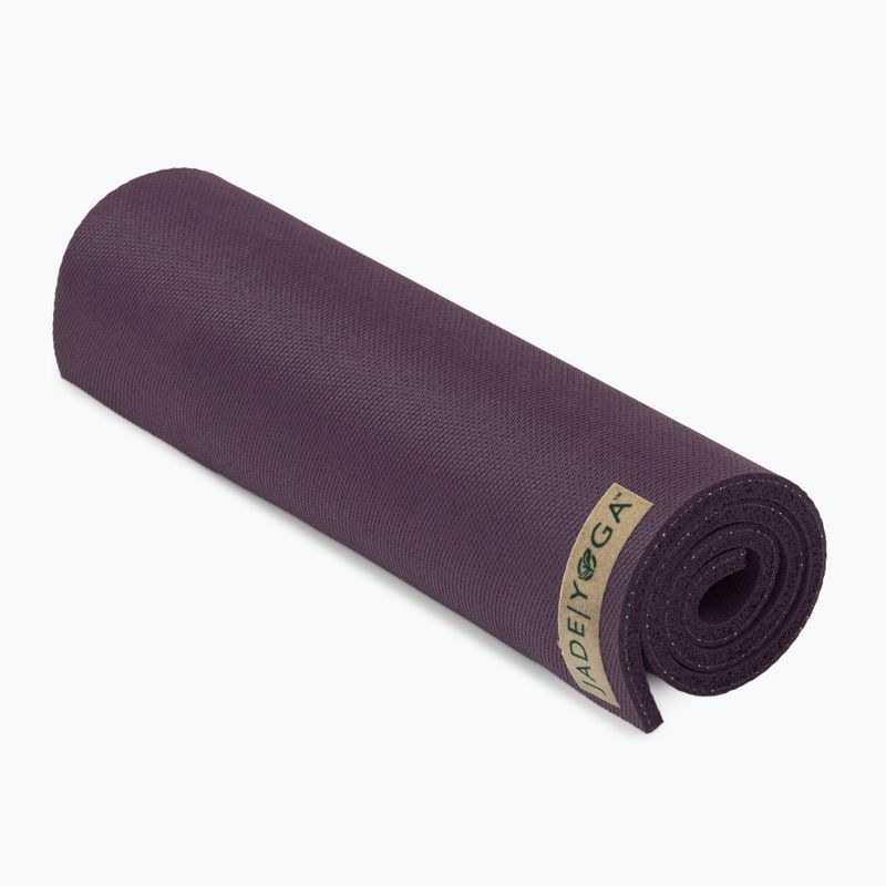 Килимок для йоги JadeYoga Fusion Mini Mat 5/16'' 24'' 12'' 8 мм purple 5