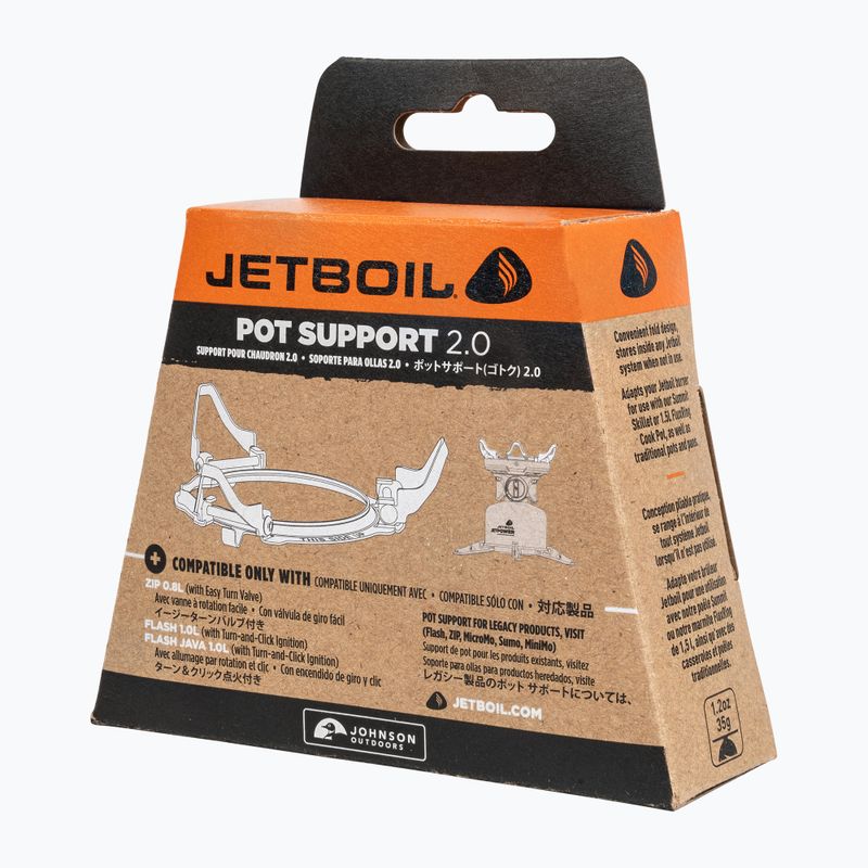 Підставка для каструлі Jetboil Pot Support 2.0 срібляста 9