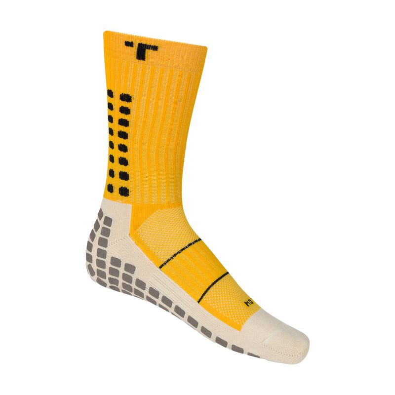 Шкарпетки футбольні TRUsox Mid-Calf Thin жовті CRW300