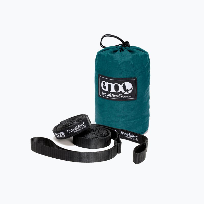 Гамак туристичний ENO Travel Nest And Straps marine 2