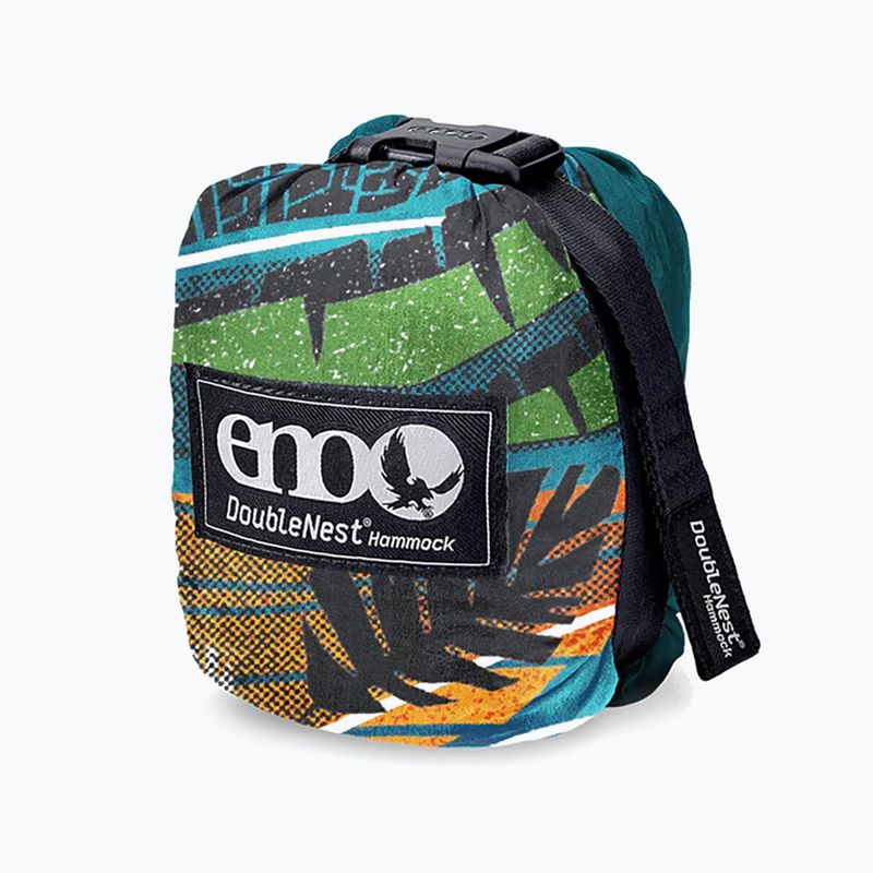 Гамак туристичний ENO Double Nest Print surf break/marine 2