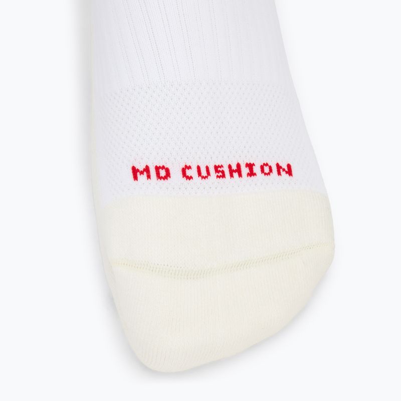 Шкарпетки футбольні TRUsox Mid-Calf Cushion 3.0 Limited Edition white/red 3