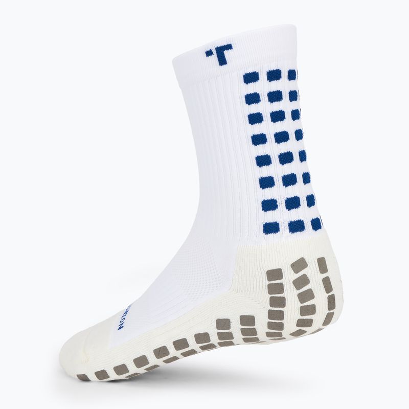 Шкарпетки футбольні TRUsox Mid-Calf Cushion 3.0 Limited Edition white/blue 2