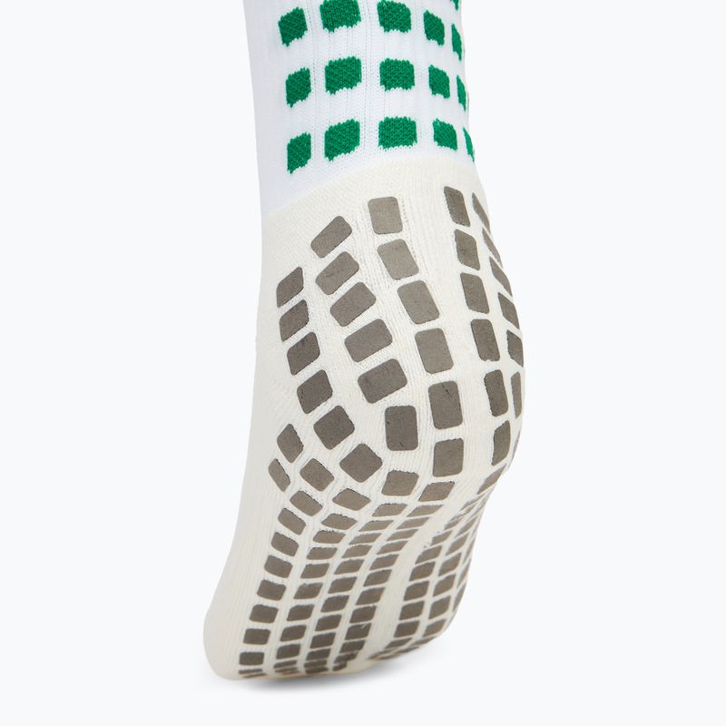 Шкарпетки футбольні TRUsox Mid-Calf Cushion 3.0 Limited Edition white/green 4